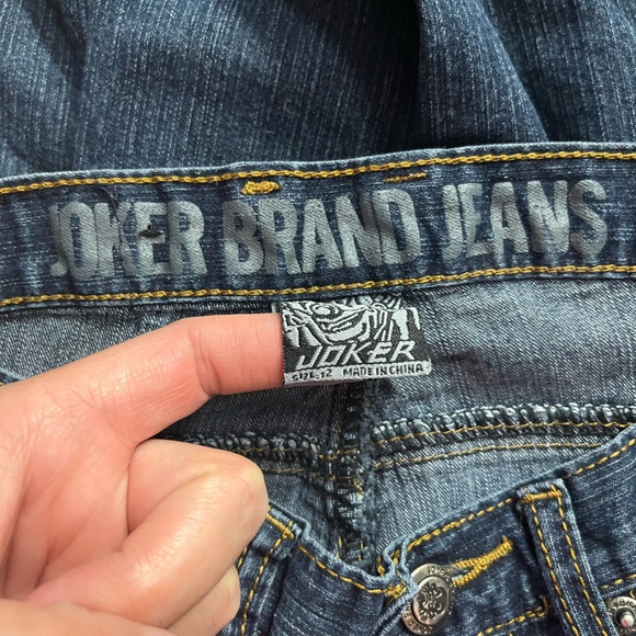 Girls Denim Jeans Joker Brand Jeans Girls Size 12 - Picture 5 of 5